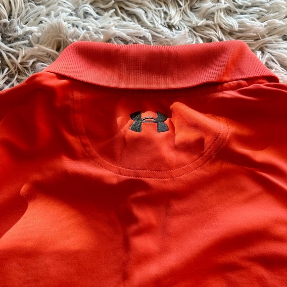 Under Armour Burnt Orange Polo - Picture 5 of 5